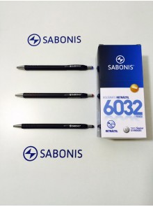 BOLIGRAFO SABONIS RETRACTIL 6032