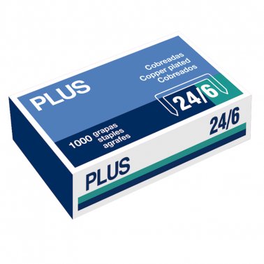 BROCHES PARA ENGRAMPADORA 24/6 X1000