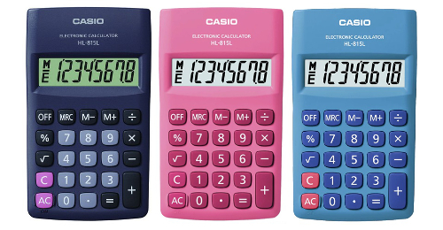 CALCULADORA CASIO HL 815