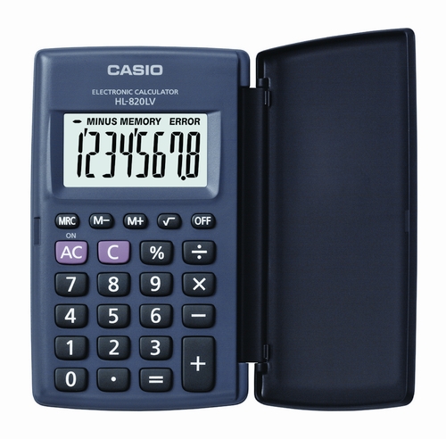 CALCULADORA CASIO HL 820