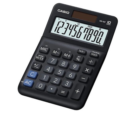 CALCULADORA CASIO MS10