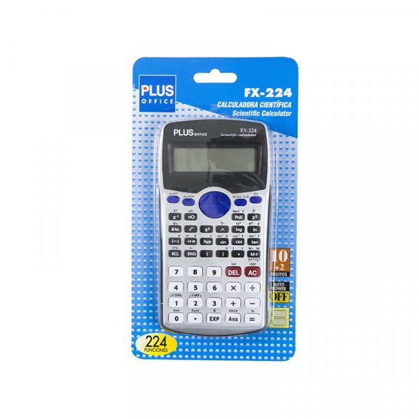 CALCULADORA PLUS OFFICE CIENFIFICA 224
