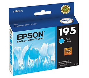 CARTUCHO EPSON 195 CYAN