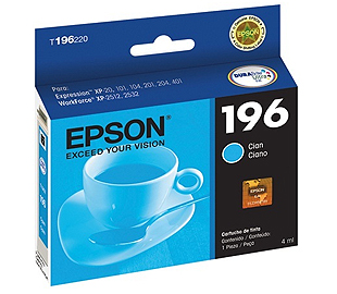 CARTUCHO EPSON 196 CYAN