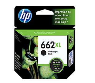 CARTUCHO HP 662XL NEGRO