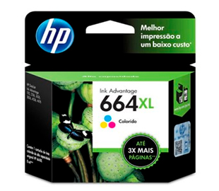 CARTUCHO HP 664XL COLOR