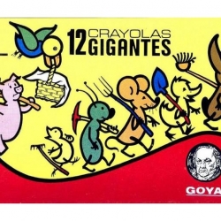 CRAYOLAS GOYA GRUESAS X 12 COL.