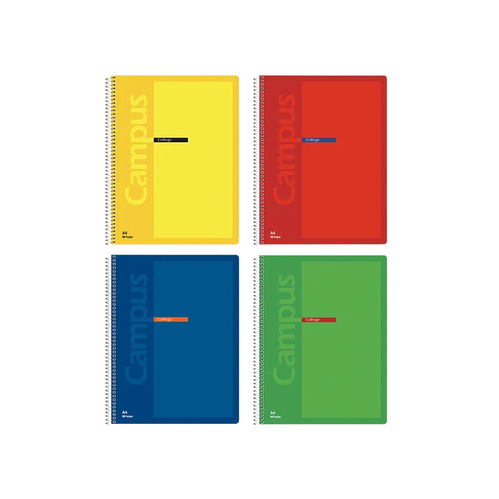 CUADERNOLA CAMPUS COLLEGE TAPA DURA 96 HOJAS