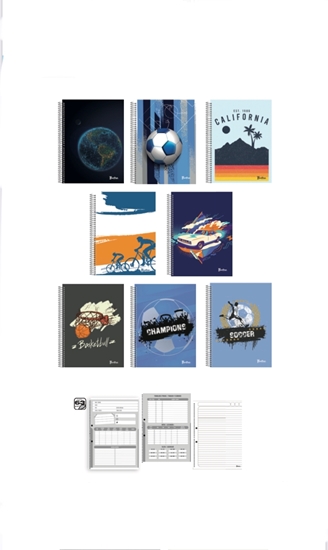 CUADERNOLA ILUSTRA TAPA DURA 200 HOJAS