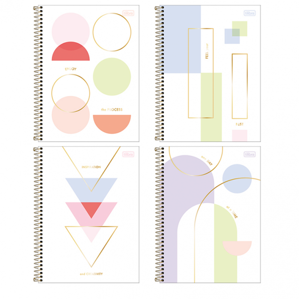 CUADERNO TILIBRA T/DURA MIDTOWN 17 X 24 CM. 80H.  