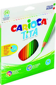 LAPICES CARIOCA TITA X 24 COLORES