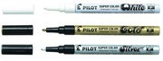 MARCADOR PILOT  BLANCO-ORO-PLATA