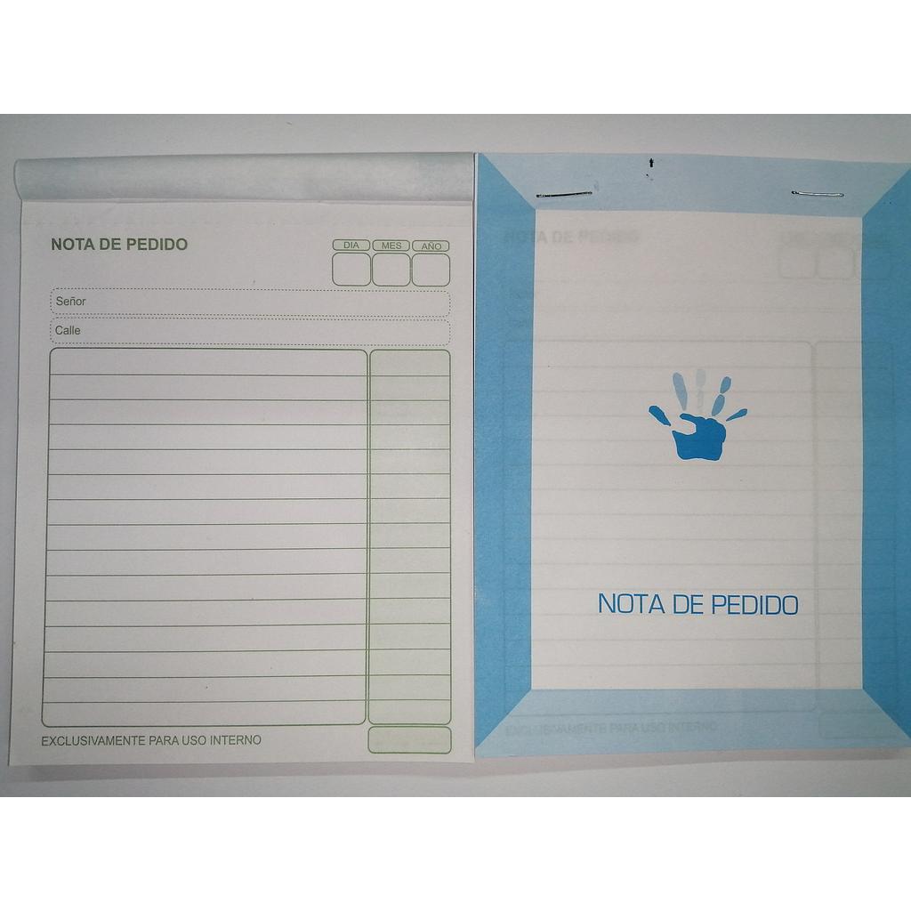 NOTA DE PEDIDO FB SIMPLE X 70