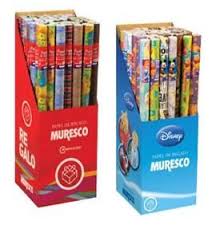 PAPEL PARA REGALO MURESCO 0.70 X 2 MTS.