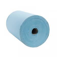 ROLLO DE PAPEL CELESTE 37 CM .