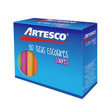 TIZA COLOR ARTESCO X 50