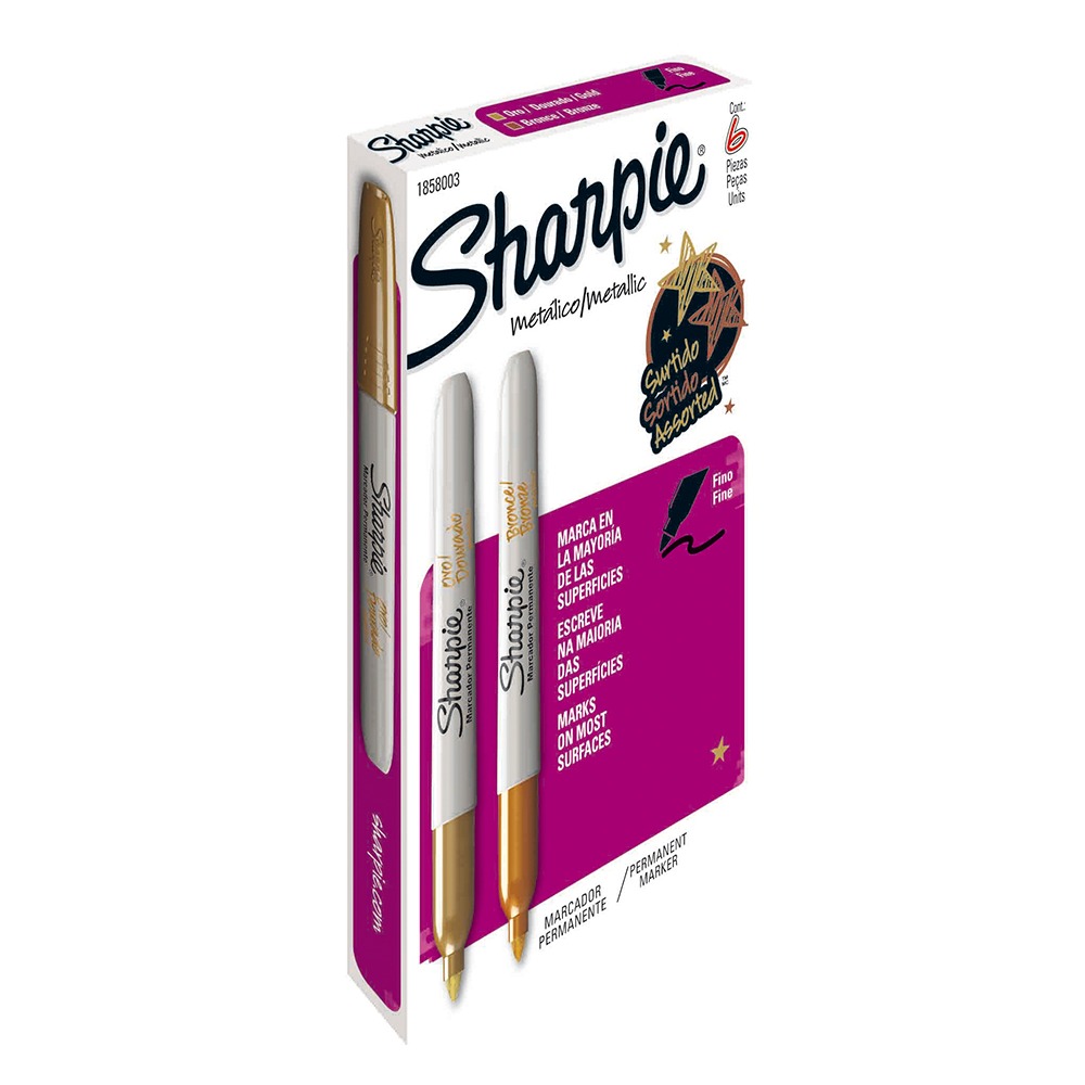 MARCADOR PERMANENTE SHARPIE METALICO
