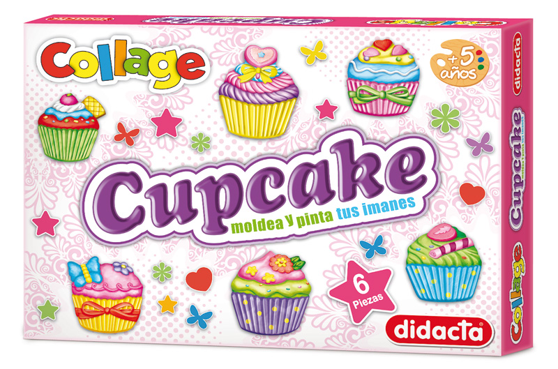 MOLDEA Y PINTA TUS IMANES DE CUPCAKES