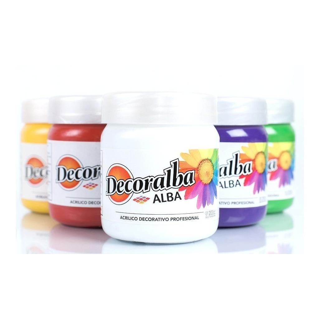 PINTURA ACRILICA ALBA 200ML.