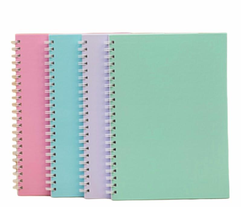 CUADERNO DALI TAPA DURA PASTEL 14 X 21CM.