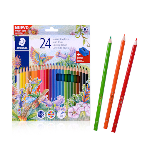 LAPICES STAEDTLER X 24 COLORES
