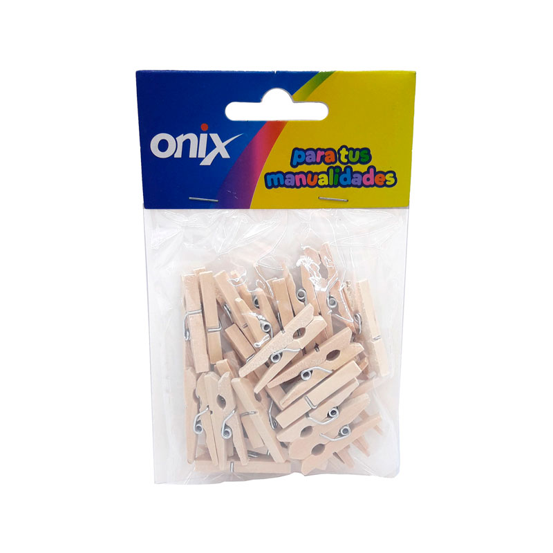 PALILLOS DE MADERA NATURAL 3 CM. X 30 UNID. 