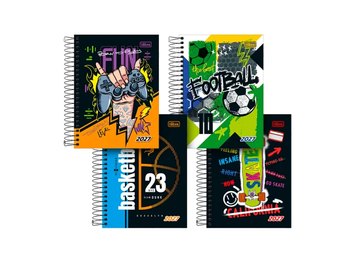 AGENDA TILIBRA D+ ACTION 1 DIA X HOJA 12X16 C/ESPIRAL
