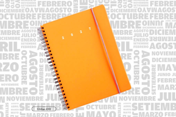 AGENDA ABZ SETTIMANALE C/ESPIRAL Nº 260 16 X 22 CM.