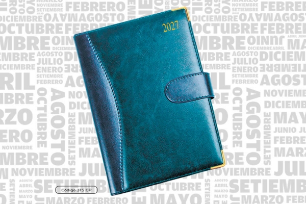 AGENDA ABZ PRESIDENTE DIARIA C/PRESILLA Nº 315CP 16 X 22 CM.