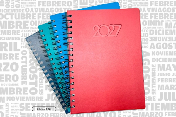 AGENDA ABZ PLANNER SEMANAL C/ESPIRAL Nº222 16 X 22 CM.