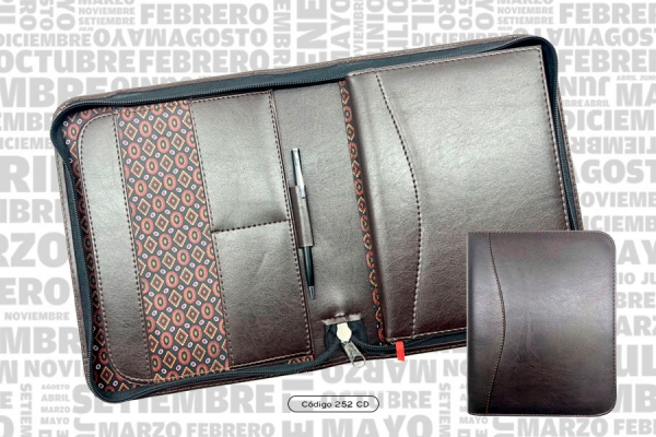 AGENDA ABZ CLASSIC SEMANAL C/CIERRE Nº 252CD 16 X 22 CM.