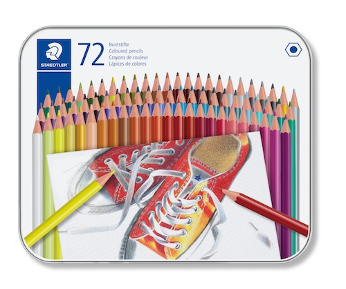 LAPICES STAEDTLER LATA X 72 COLORES 