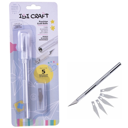 CORTANTE DE PRECISION IBI CRAFT + 5 CUCHILLAS