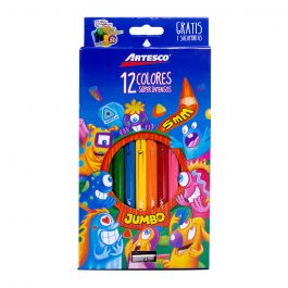 LAPICES ARTESCO JUMBO X 12 COLORES