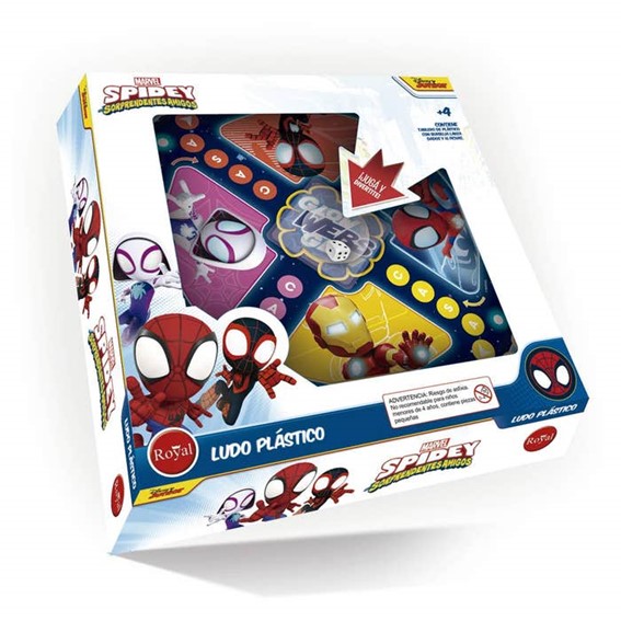 LUDO PLASTICO SPIDEY ROYAL