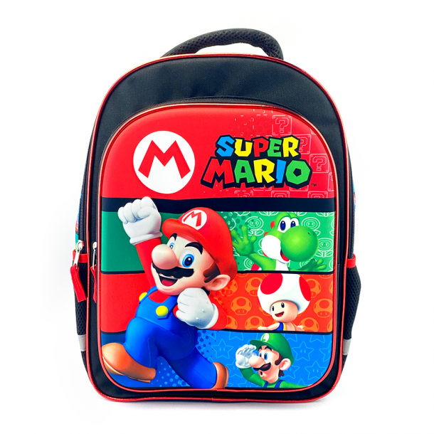 MOCHILA SUPER MARIO DE ESPALDA 40CM.