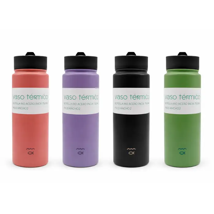 BOTELLA RIO ACERO INOX. CON PICO