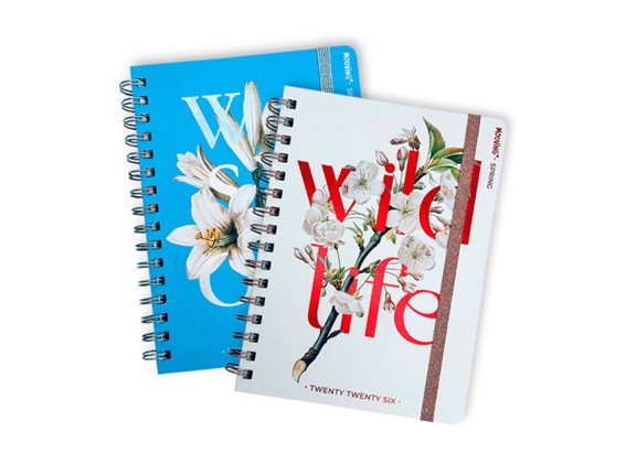 AGENDA MOOVING SPRING SEMANAL C/ESPIRAL 15 X 21 CM.