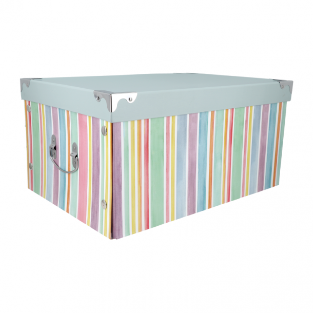CAJA CON TAPA Y HERRAJES GRANDE 44X31X22 CM.