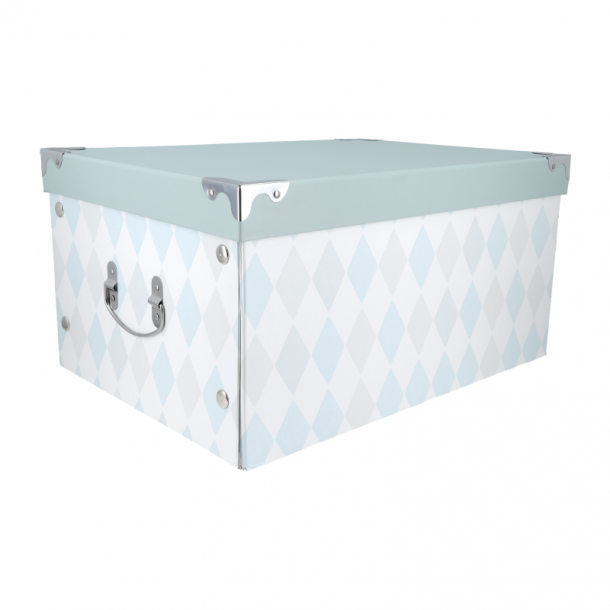 CAJA CON TAPA Y HERRAJES GRANDE 44X31X22 CM.