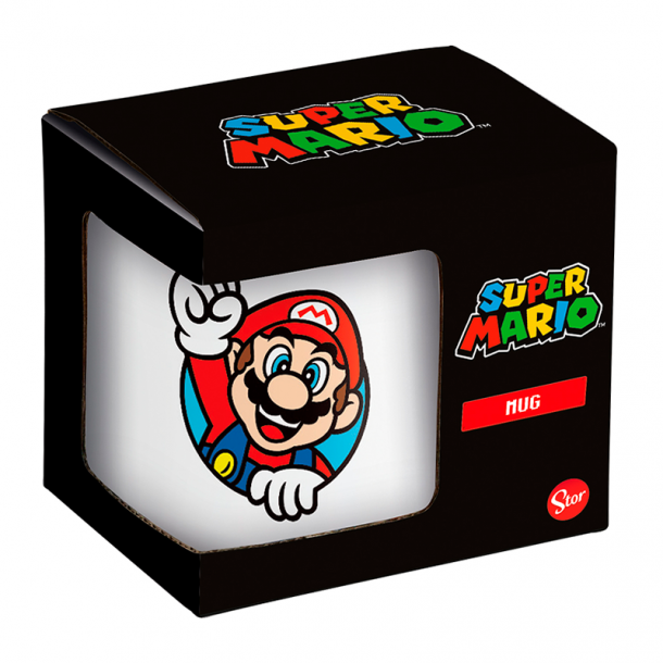 TAZA DE CERAMICA MARIO BROS 325ML.