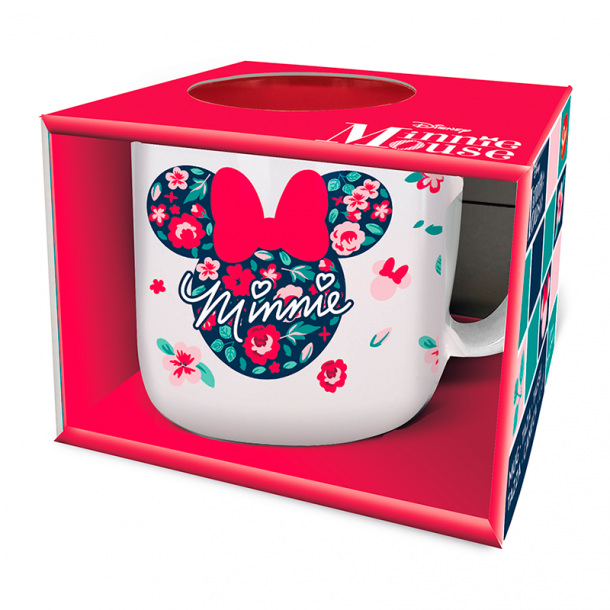 TAZA DE CERAMICA MINNIE MOUSE 415ML.