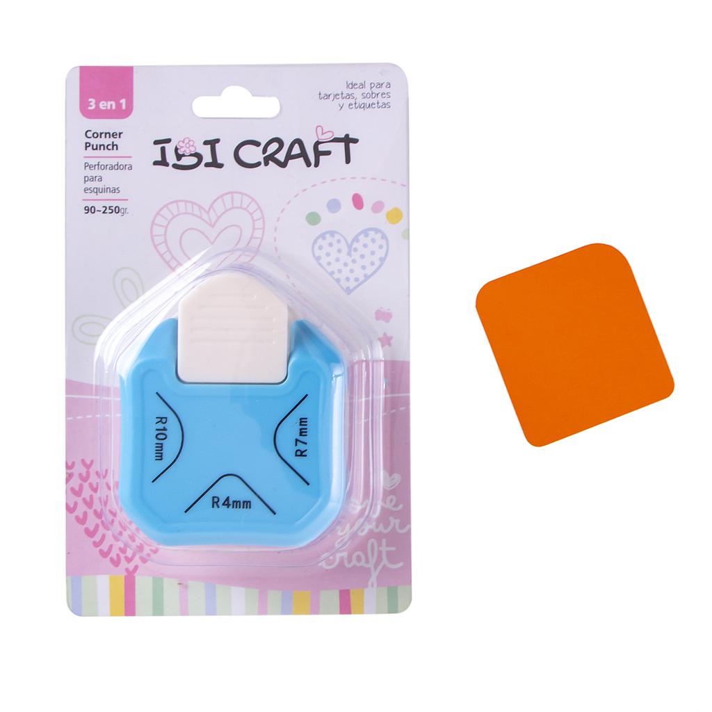 PERFORADORA IBI CRAFT DE ESQUINAS 3 FORMAS