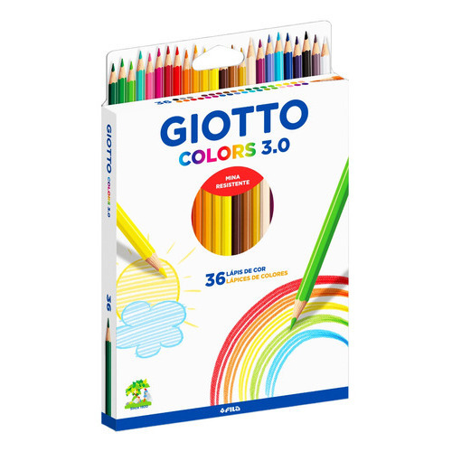 LAPICES GIOTTO 3.0 X 36 COLORES