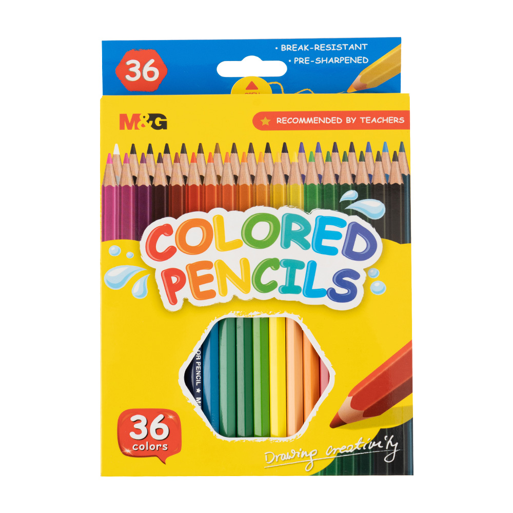 LAPICES M&amp;G X 36 COLORES