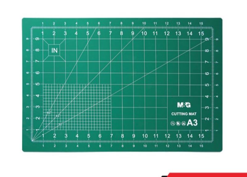BASE DE CORTE M&amp;G A3 42 X 29.7 CM.