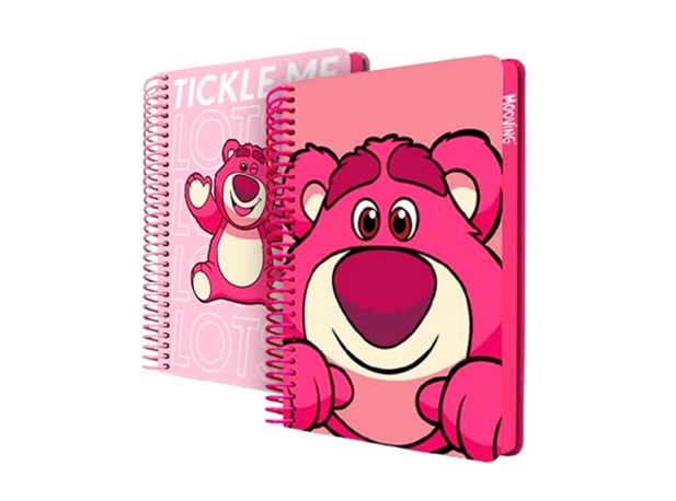 CUADERNO MOOVING LOTSO TAPA DURA 14 X 21 CM. 96 HOJAS