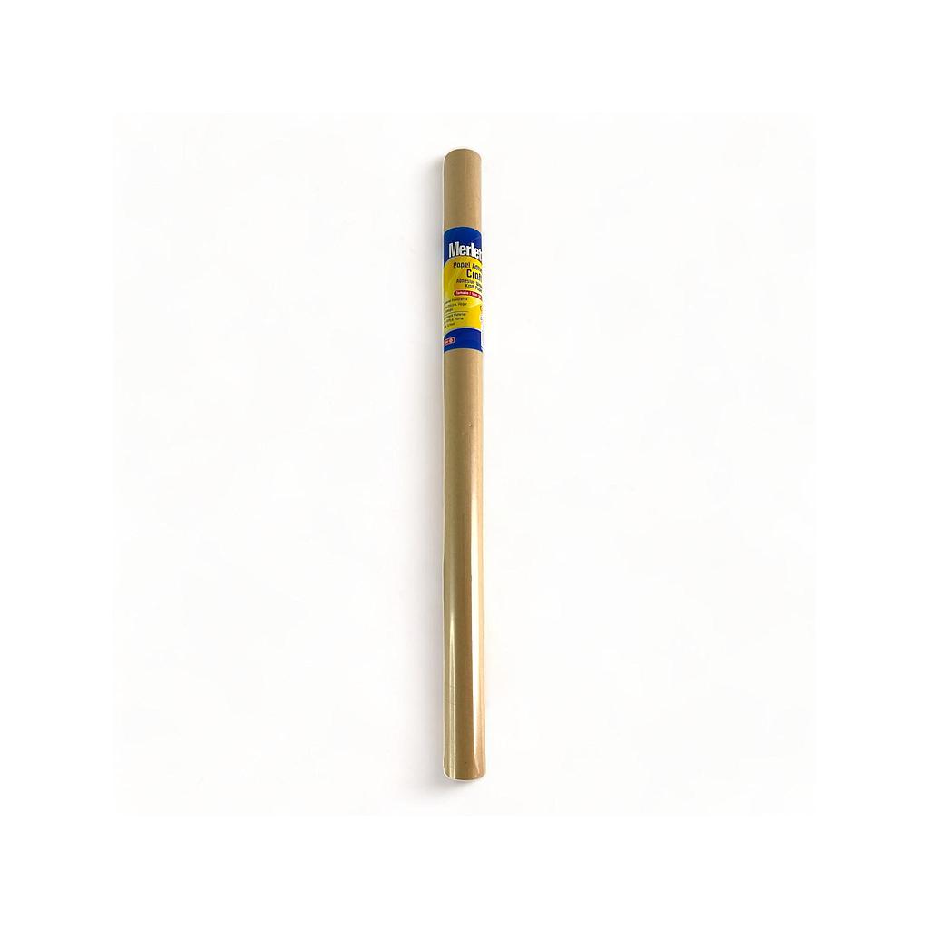 PAPEL ADHESIVO MERLETTO KRAFT 0.45 X 3 METROS
