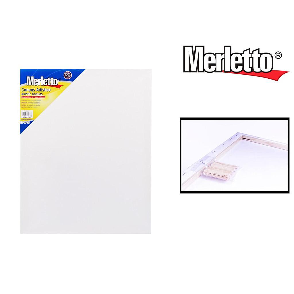 BASTIDOR MERLETTO 40 X 50CM.