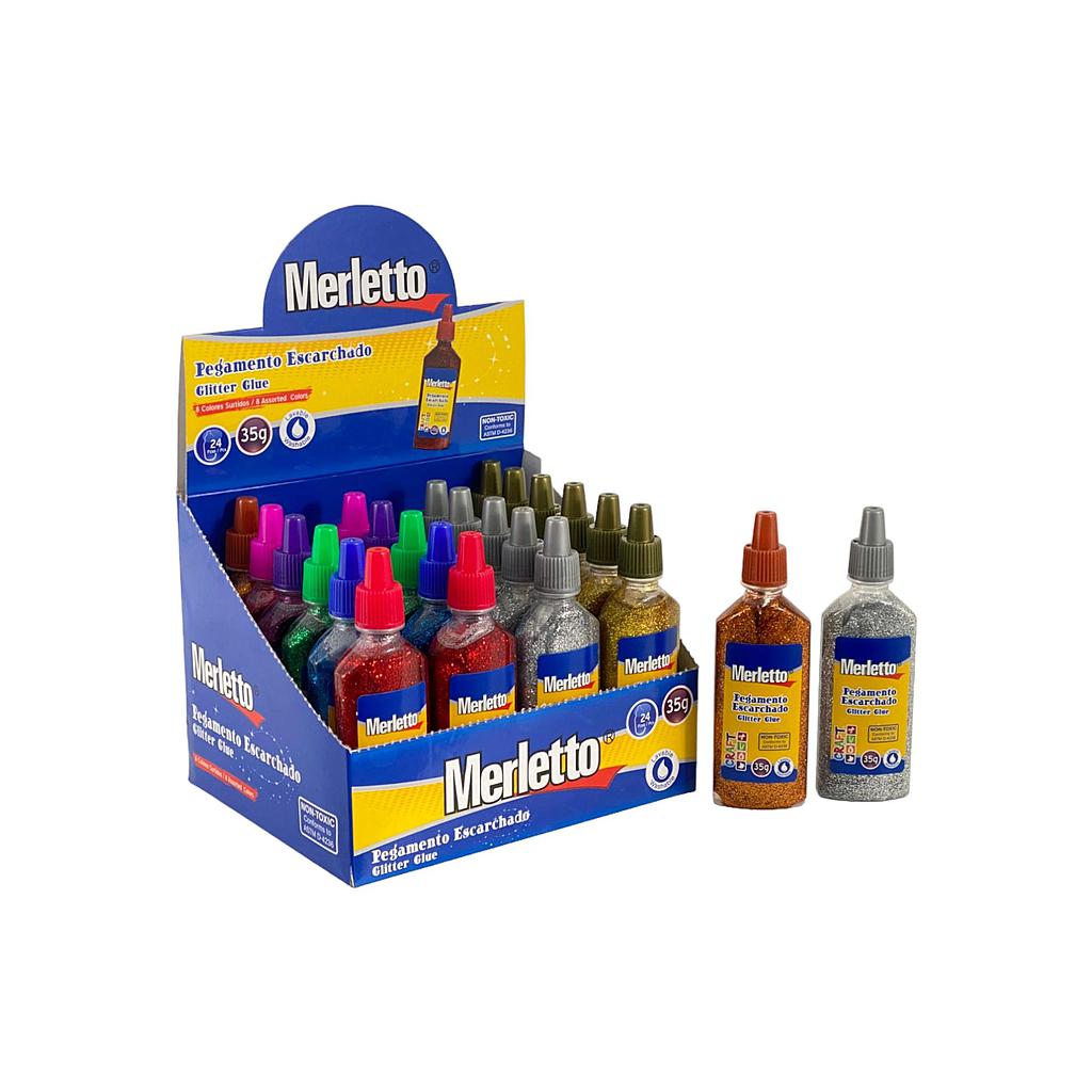BRILLANTINA MERLETTO CON GOMA 35 ML.